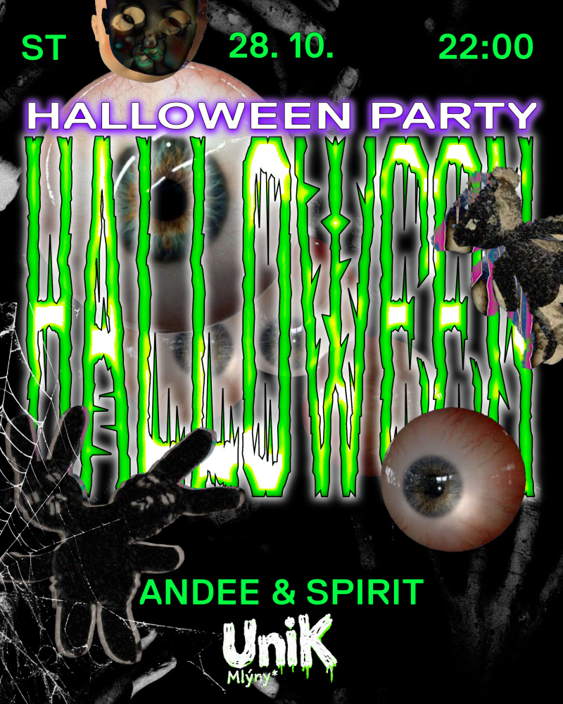 Halloween párty | streda 28.10. | 22:00